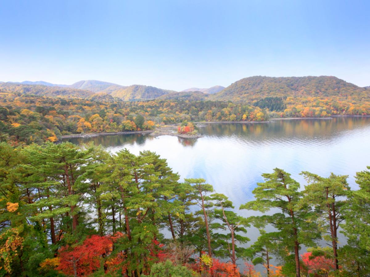 Urabandai Lake Resort Goshiki No Mori Kitashiobara Exterior foto